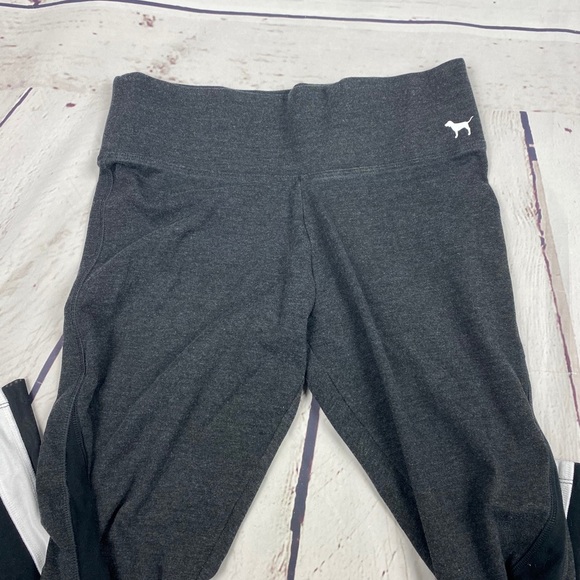 VS Dark‎ Grey Mesh Leggings - Picture 2 of 14